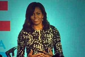 Michelle Obama at PHA