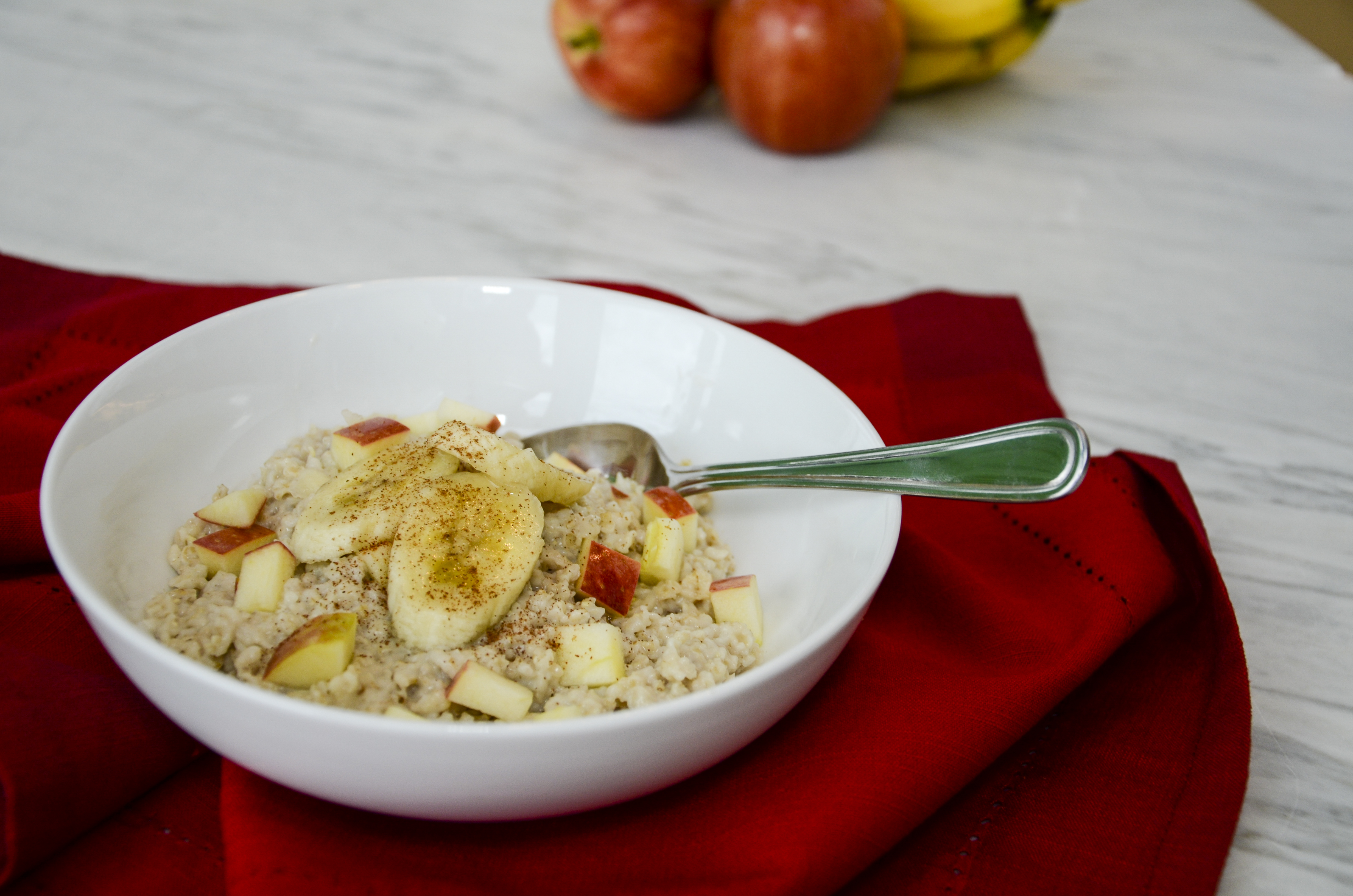 Desayuno con Manzanas y Bananas - Brighter Bites