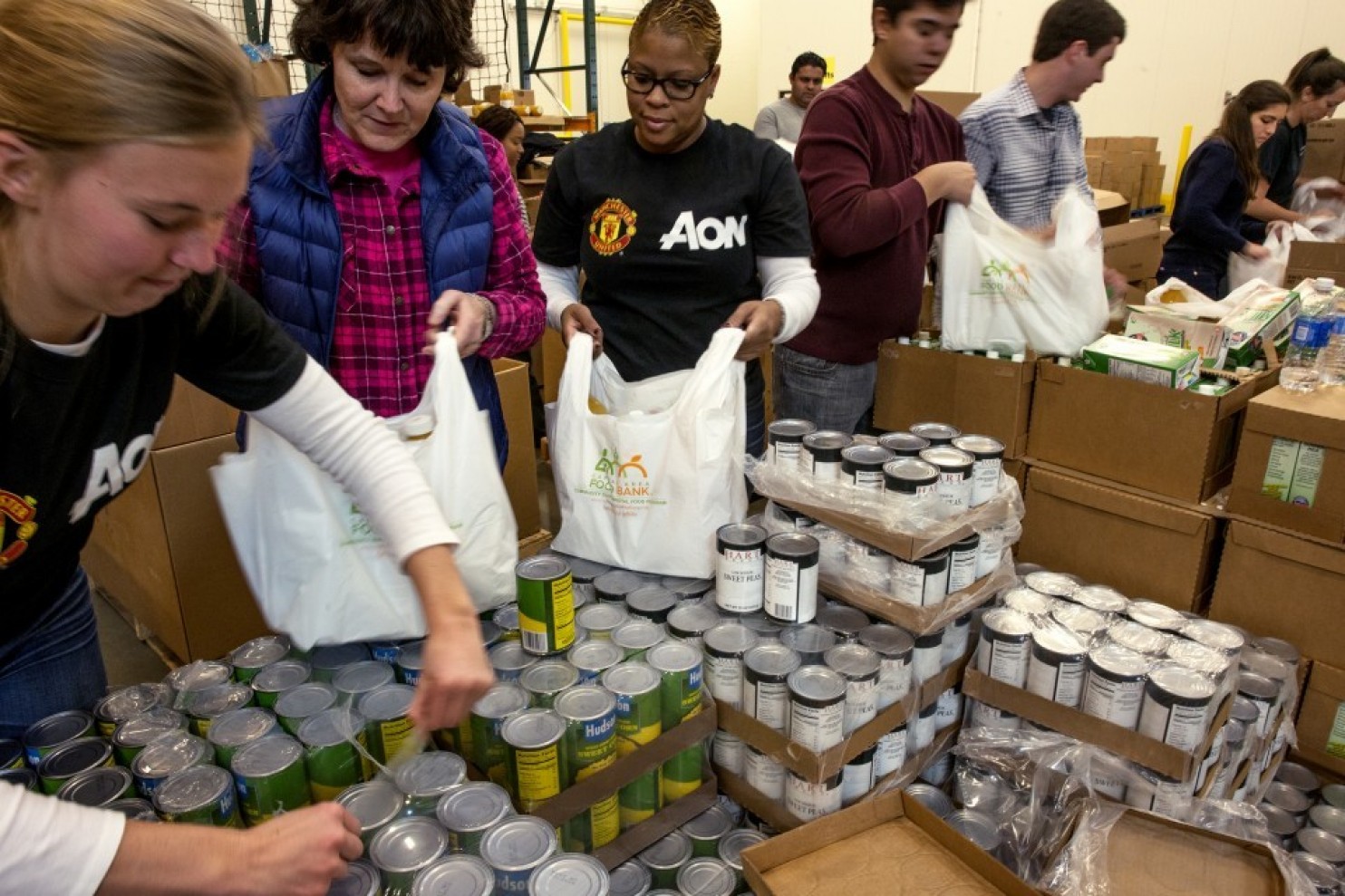 Canned food drives