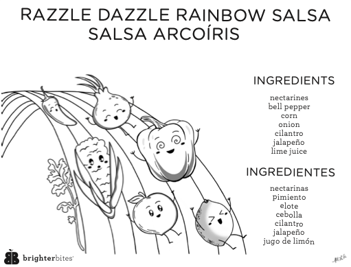 salsa coloring pages